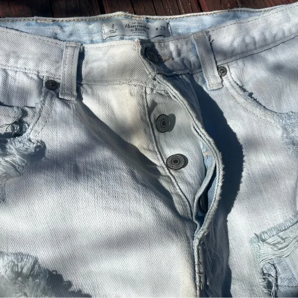 Distressed Denim Shorts - Picture 5 of 5